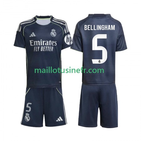 Maillot de Foot Real Madrid Jude Bellingham 5 Extérieur 2025-26 - Enfant Maillot de Foot Real Madrid Jude Bellingham 5 Extérieur 2025-26 - Enfant